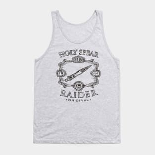 Holy Spear Raider distressed Tank Top